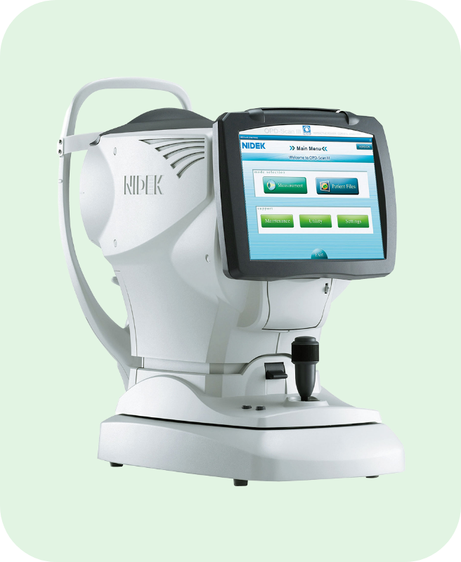 角膜形状/屈折力解析装置